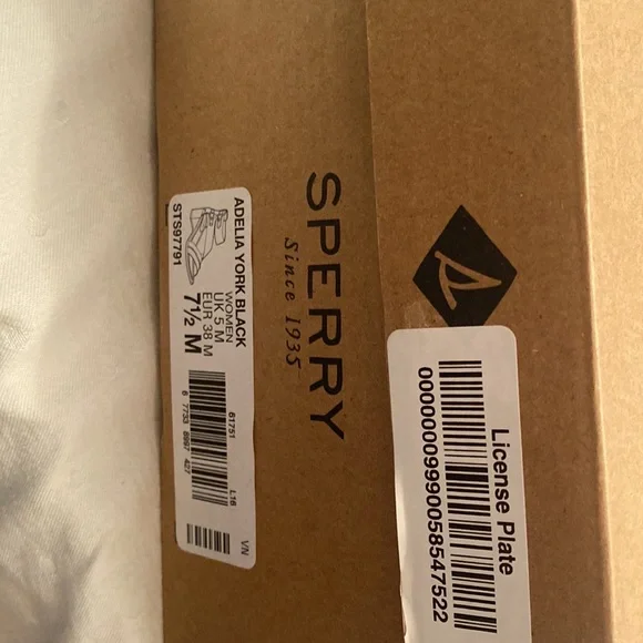 Sperry Odelia York black leather sandal - Picture 2 of 3